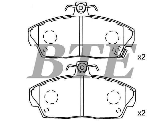Brake Pad Set:45022-S6D-E01