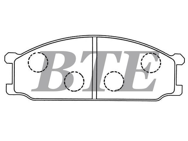 Brake Pad Set:MB 150 804