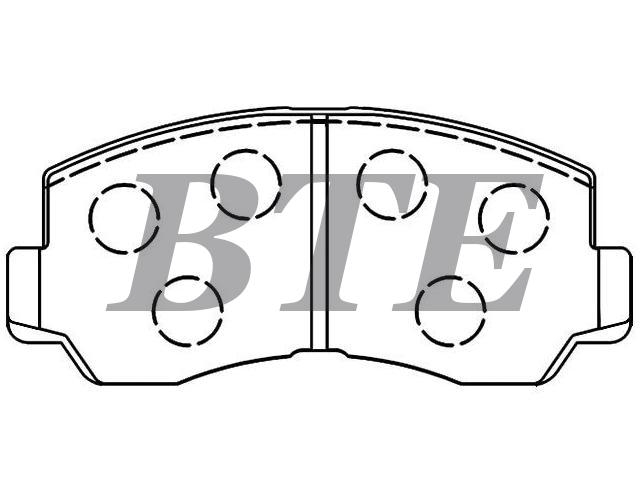 Brake Pad Set:MB 193 295