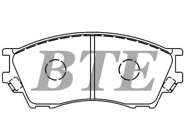 Brake Pad Set:TA01-33-23Z