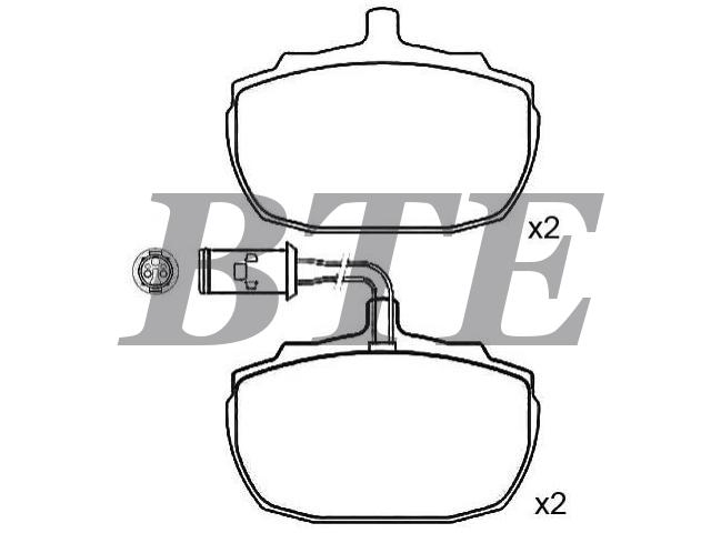 Brake Pad Set:GBP90111