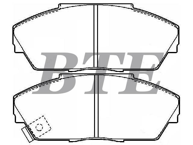 Brake Pad Set:45022-SD4-A10