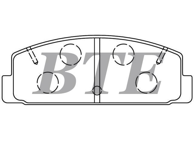 Brake Pad Set:FB06-49-280