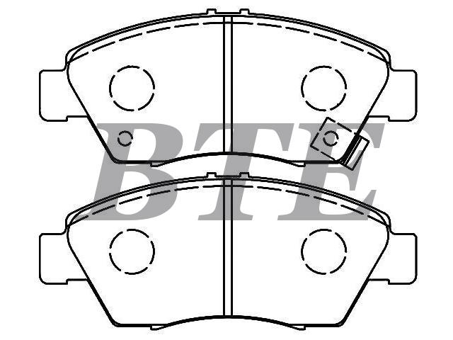 Brake Pad Set:06450-S5A-E50