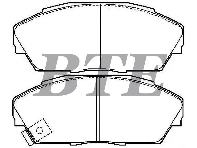 Brake Pad Set:45022-SG0-010