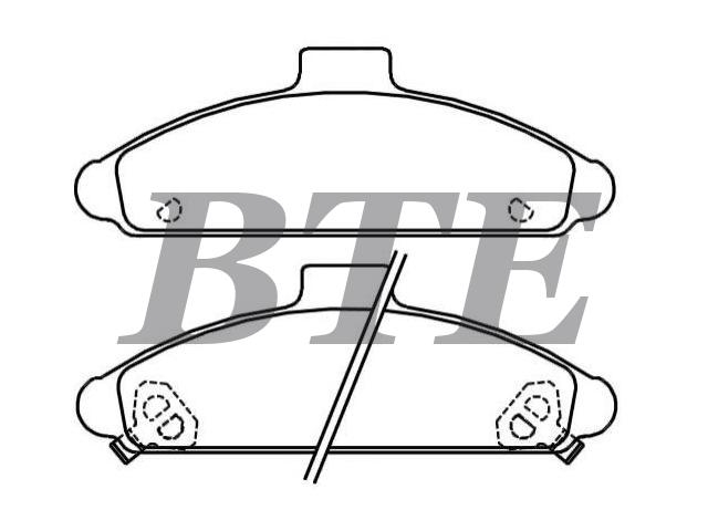 Brake Pad Set:58101-23A00