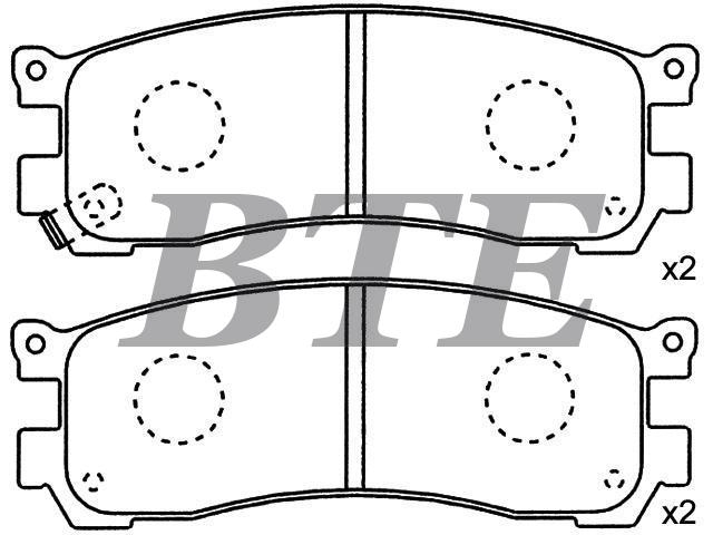Brake Pad Set:30Y1-26-43ZA
