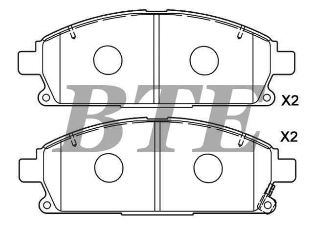 Brake Pad Set:45022-S3V-A10