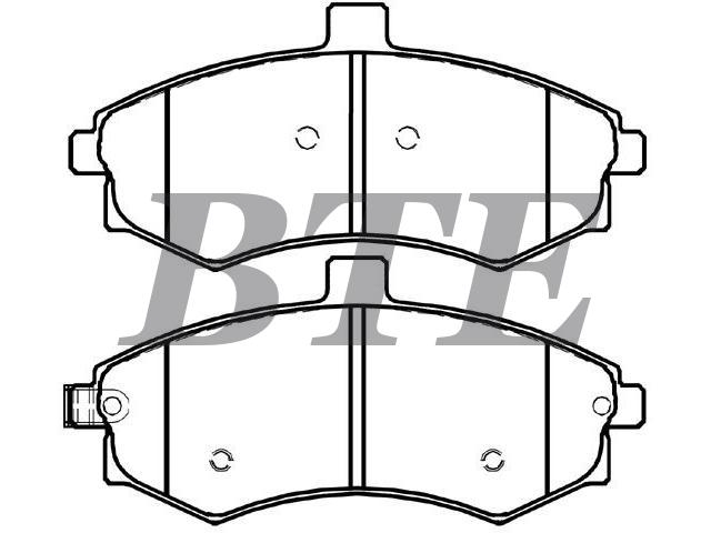 Brake Pad Set:58101-2DA30