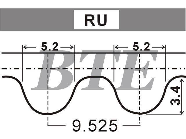 Timing Belt:RF7J-12-205