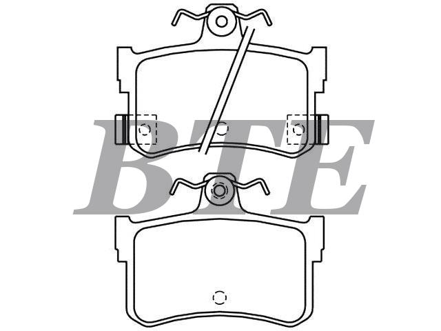 Brake Pad Set:GBP90323
