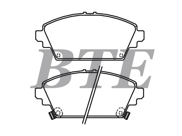 Brake Pad Set:45022-S1A-E02