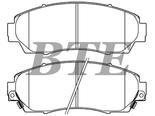 Brake Pad Set:45022-SHJ-A00