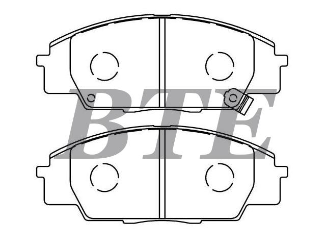 Brake Pad Set:45022-S2A-E01