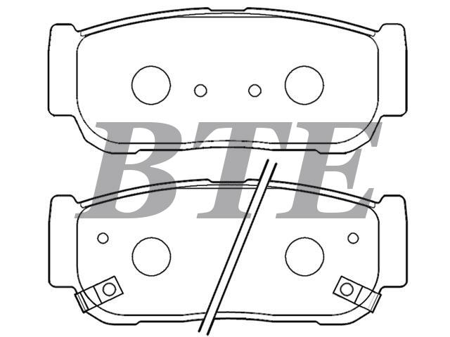 Brake Pad Set:58302-3EU00