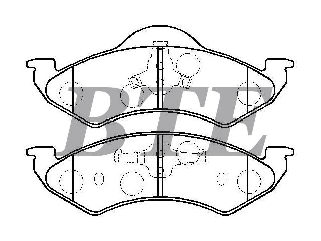 Brake Pad Set:5016167AA