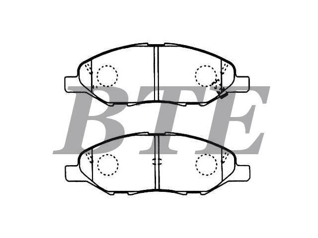 Brake Pad Set:AY040-NS110