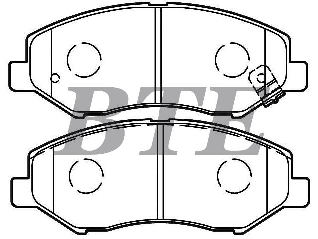 Brake Pad Set:41060-70T85