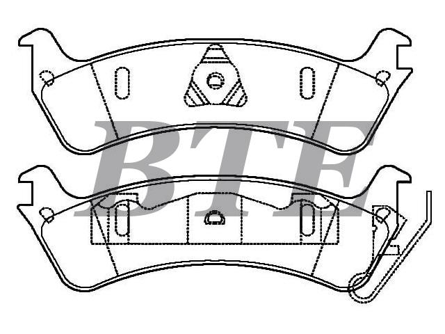 Brake Pad Set:F58Z-2200-F