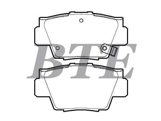 Brake Pad Set:43022-SL0-E50