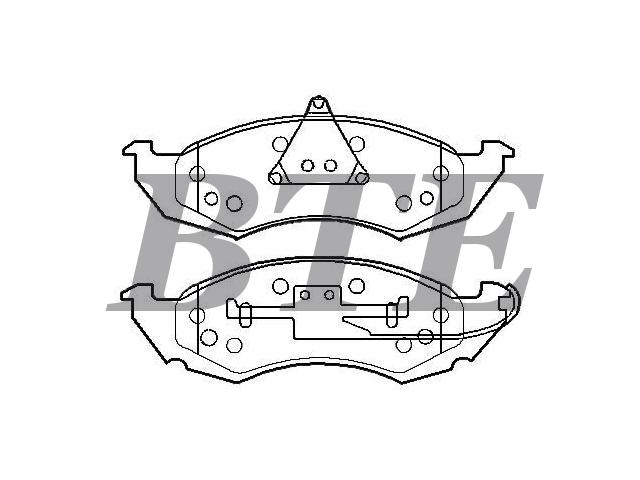 Brake Pad Set:E9SZ2201A