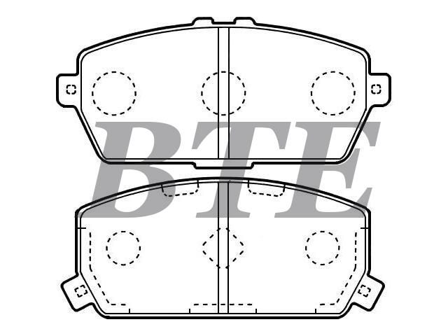 Brake Pad Set:MB950637