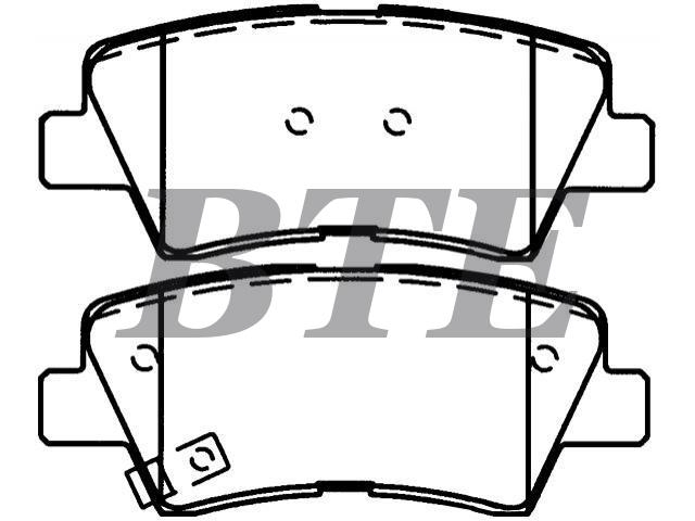 Brake Pad Set:58302-3LA20