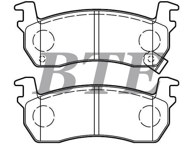 Brake Pad Set:AY040-NS019