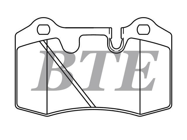 Brake Pad Set:4G43-2C562-AA