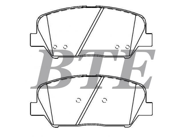 Brake Pad Set:58101-2MA00