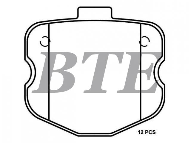 Brake Pad Set:19121809