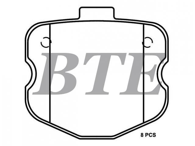 Brake Pad Set:19121811