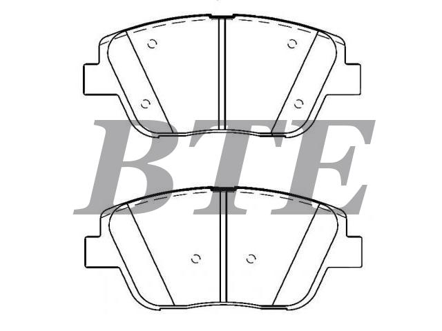 Brake Pad Set:58101-3QA10