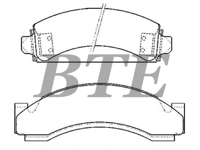 Brake Pad Set:D543-7081