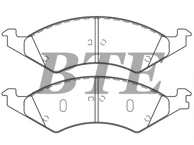 Brake Pad Set:E8DZ-2001-A