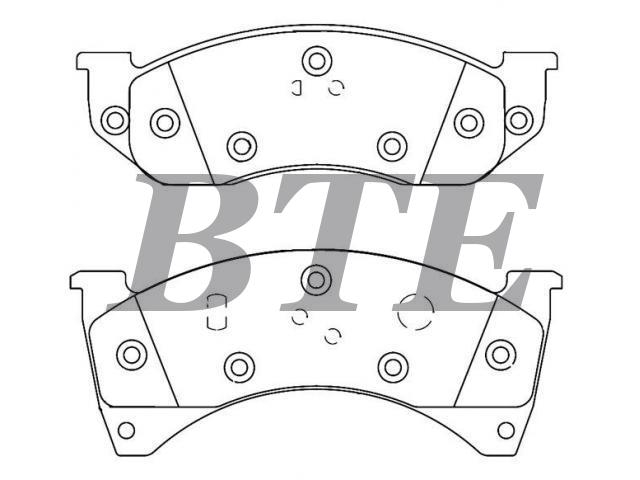 Brake Pad Set:D478-7481A