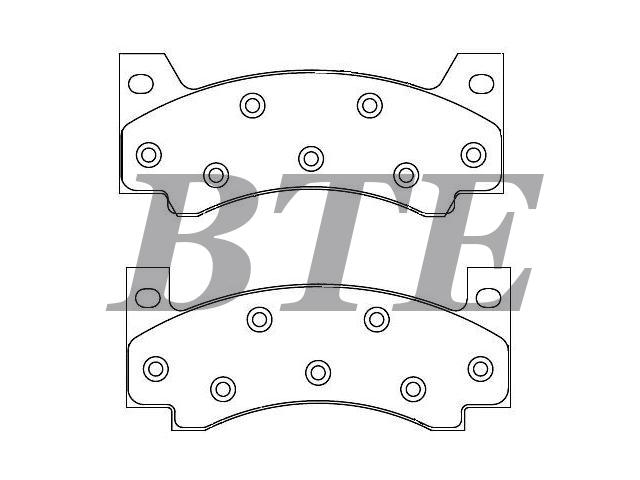 Brake Pad Set:D85-7018