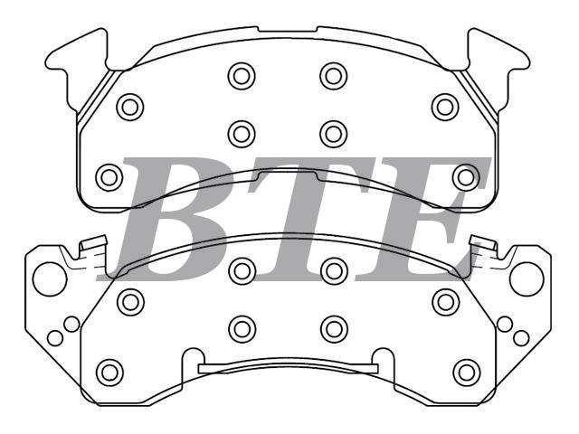 Brake Pad Set:12321437