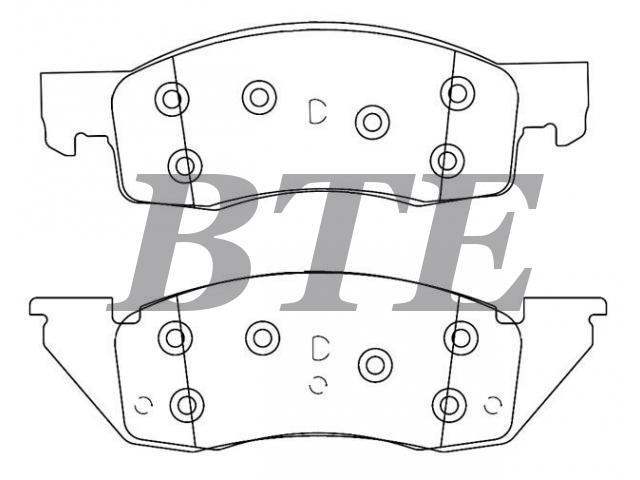 Brake Pad Set:D344-7237A
