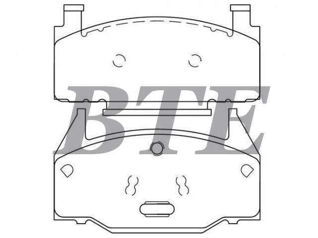 Brake Pad Set:D162-7089