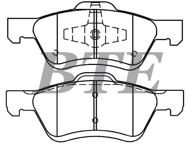 Brake Pad Set:AM6Z-2001-A