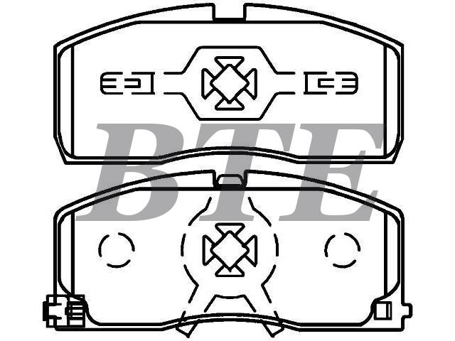 Brake Pad Set:3501100X02A00