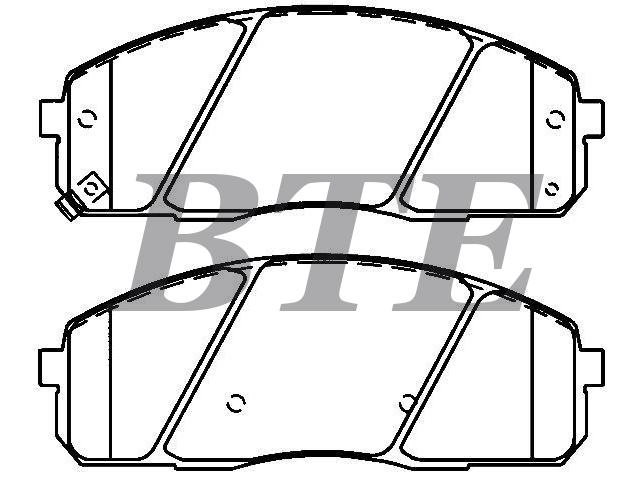 Brake Pad Set:58101-4FA00