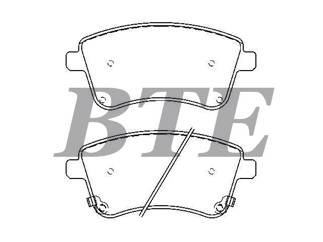 Brake Pad Set:58101-1PA00