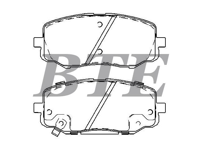 Brake Pad Set:58101-1JA60