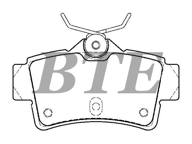 Brake Pad Set:F5ZZ-2200-B