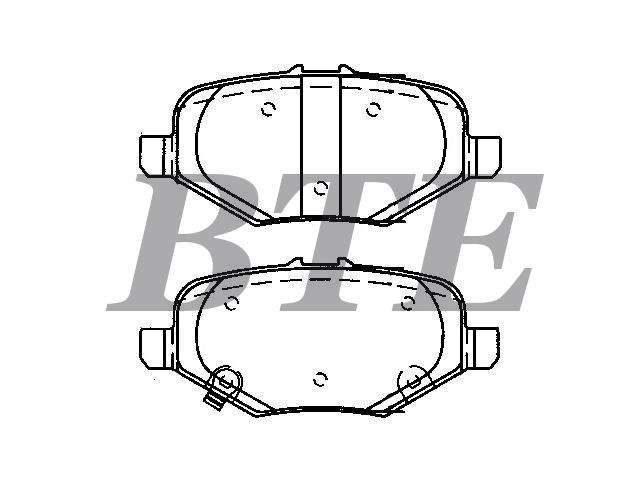 Brake Pad Set:DG1Z-2200-C
