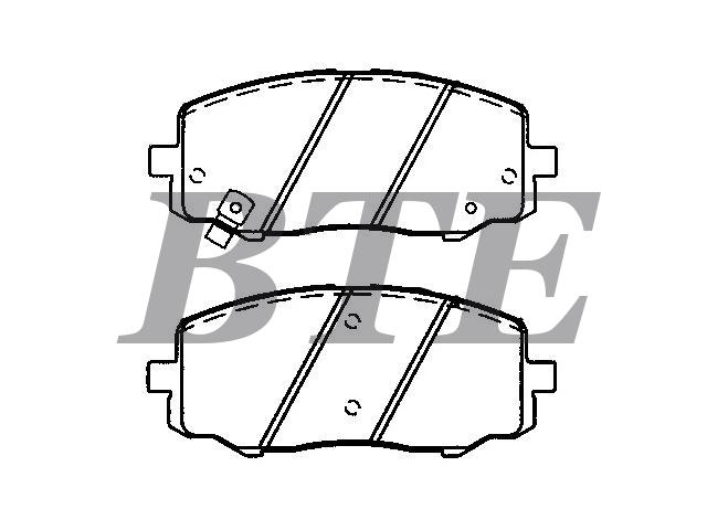 Brake Pad Set:58101-0XA00