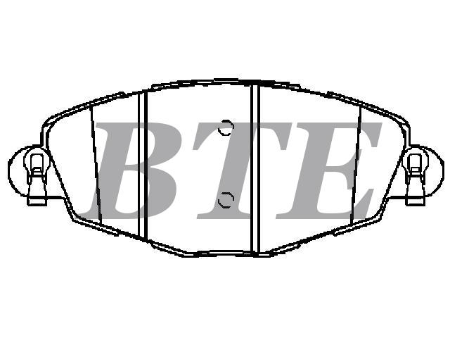Brake Pad Set:D1060-MP110-C2