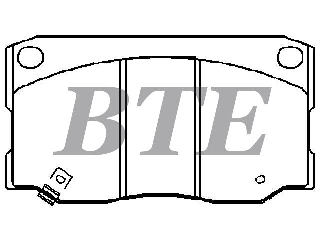 Brake Pad Set:58101-45A00